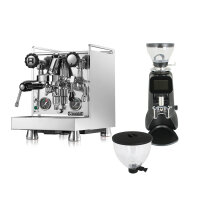 Rocket Espresso: Mozzafiato Cronometro R chrom Set mit...